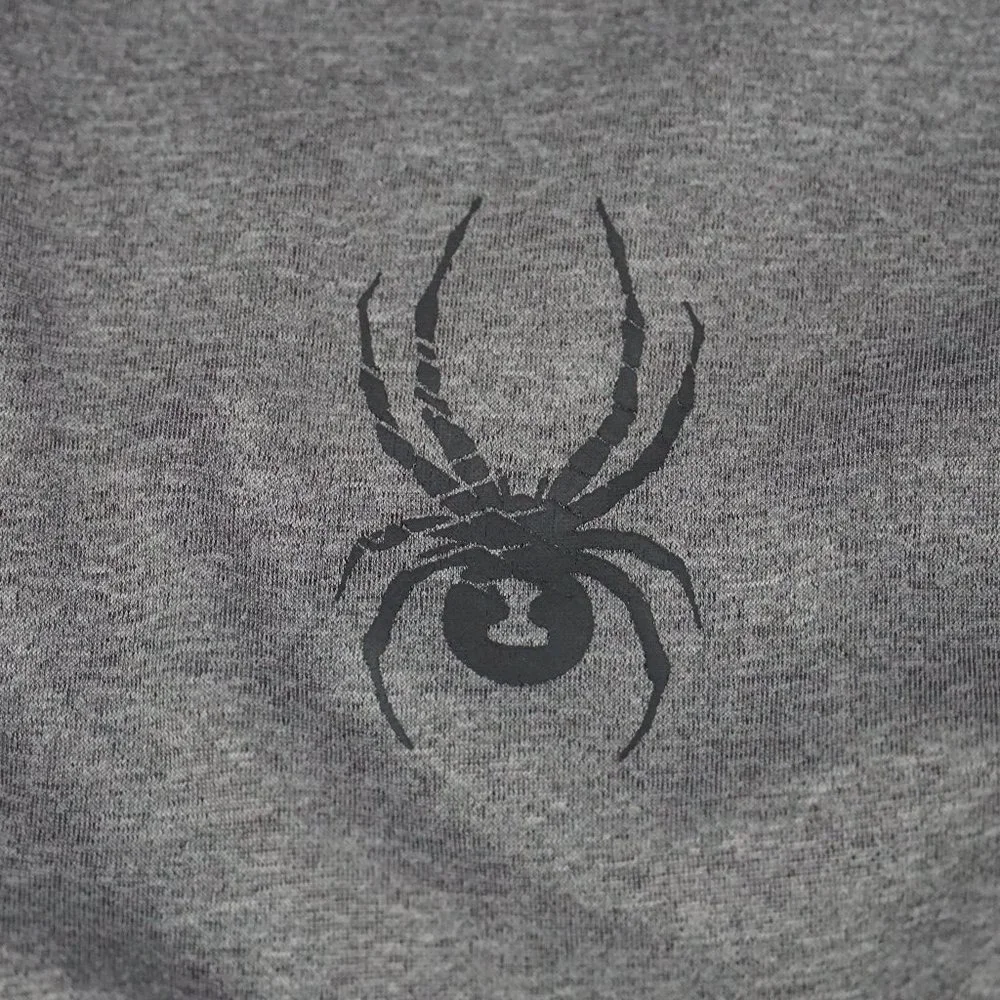 Spyder Men's Active Pullover Hoodie Size Large Grey - Picture 3 of 5